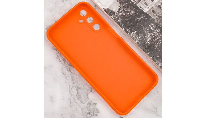 Силиконовый чехол Candy Full Camera для Samsung Galaxy A15 4G/5G / M15 5G Оранжевый / Orange - фото