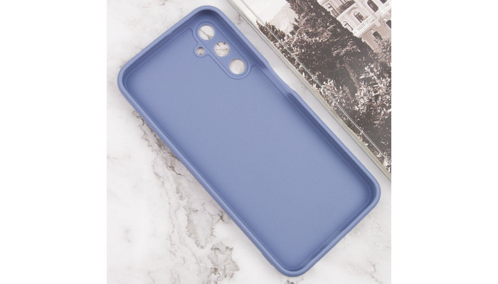 Силіконовий чохол Candy Full Camera для Samsung Galaxy A25 5G Блакитний / Mist blue - фото