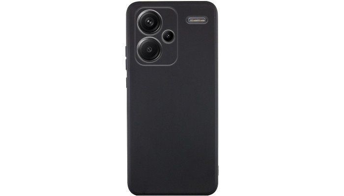Силіконовий чохол Candy Full Camera для Xiaomi Redmi Note 13 Pro+ Чорний / Black - фото