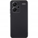 Силиконовый чехол Candy Full Camera для Xiaomi Redmi Note 13 Pro+ Черный / Black