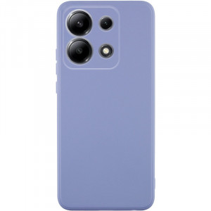 Силиконовый чехол Candy Full Camera для Xiaomi Redmi Note 13 Pro 4G / Poco M6 Pro 4G Голубой / Mist blue