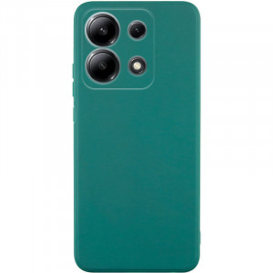 Силиконовый чехол Candy Full Camera для Xiaomi Redmi Note 13 Pro 4G / Poco M6 Pro 4G Зеленый / Green