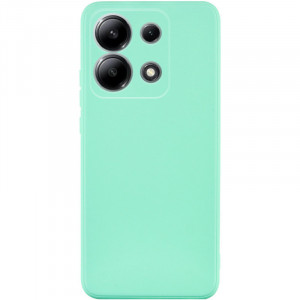 Силиконовый чехол Candy Full Camera для Xiaomi Redmi Note 13 Pro 4G / Poco M6 Pro 4G Зеленый / Menthol