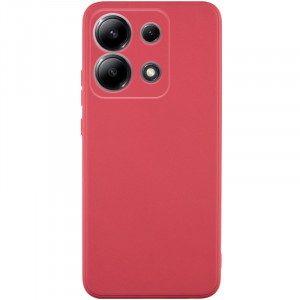 Силиконовый чехол Candy Full Camera для Xiaomi Redmi Note 13 Pro 4G / Poco M6 Pro 4G Красный / Camellia