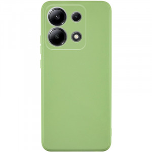 Силиконовый чехол Candy Full Camera для Xiaomi Redmi Note 13 Pro 4G / Poco M6 Pro 4G Фисташковый