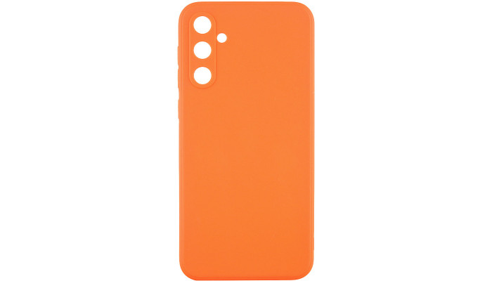 Силіконовий чохол Candy Full Camera для Samsung Galaxy A55 Помаранчевий / Orange - фото