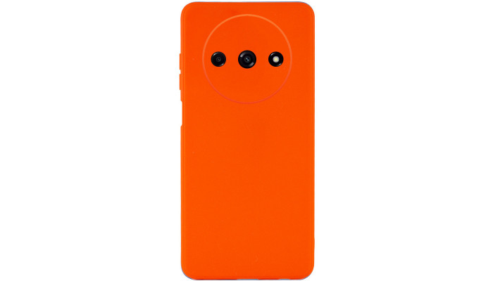 Силіконовий чохол Candy Full Camera для Xiaomi Redmi A3 Помаранчевий / Orange - фото