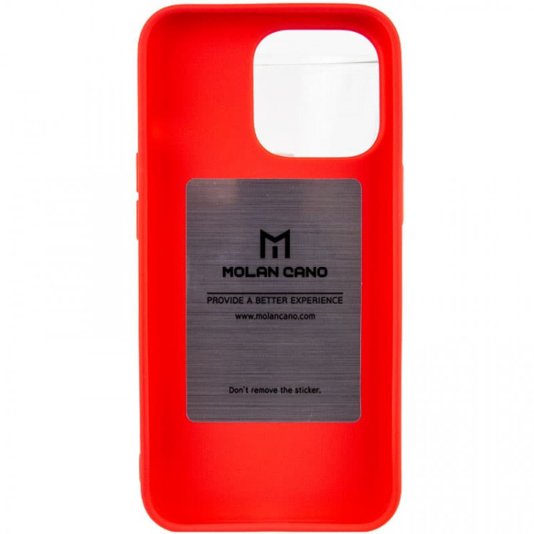 TPU чехол Molan Cano Smooth для Apple iPhone 13 Pro (6.1) (Красный) фото