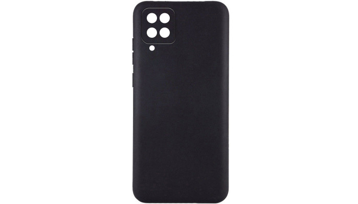 Чехол TPU Epik Black Full Camera для Samsung Galaxy A22 4G Черный - фото