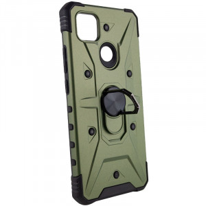 Ударостійкий чохол Pathfinder Ring для Xiaomi Redmi 9C / 10A Зелений / Army Green