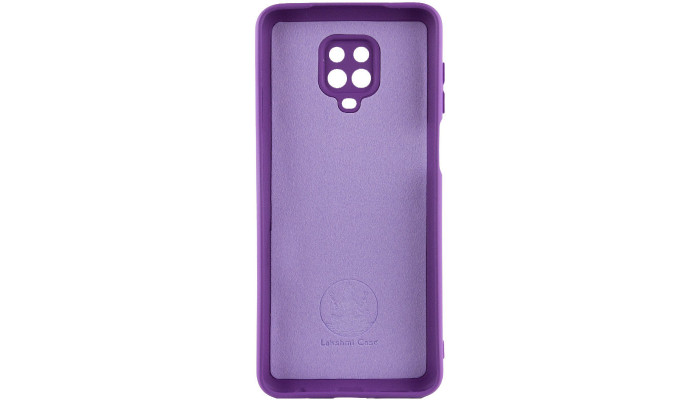 Чохол Silicone Cover Lakshmi Full Camera (A) для Xiaomi Redmi Note 9s / Note 9 Pro / Note 9 Pro Max Фіолетовий / Purple - фото