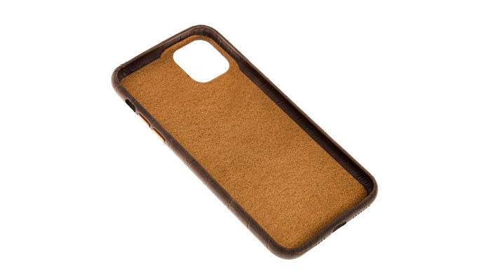 Кожаный чехол Croco Leather для Apple iPhone 11 (6.1