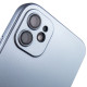 Чехол ультратонкий TPU Serene для Apple iPhone 12 (6.1) (Turquoise) фото