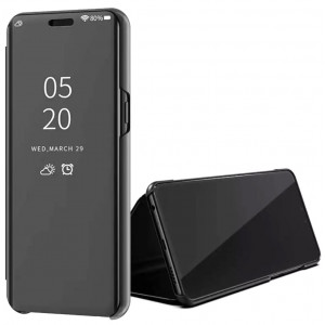 Чехол-книжка Clear View Standing Cover для Xiaomi Mi 10T Lite / Redmi Note 9 Pro 5G Черный