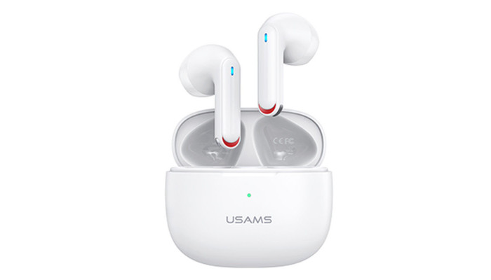 Бездротові TWS навушники Usams-NX10 BT 5.2 White - фото