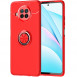 TPU чохол Deen ColorRing під магнітний тримач (opp) для Xiaomi Mi 10T Lite / Redmi Note 9 Pro 5G Червоний / Червоний