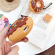 Силіконовий футляр Donut для навушників AirPods 1/2 Коричневий - фото