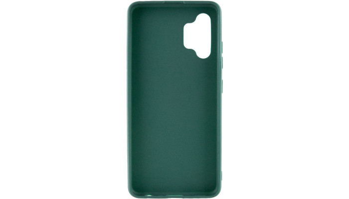 Силиконовый чехол Candy для Samsung Galaxy A32 4G Зеленый / Forest green - фото