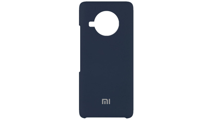 Чохол Silicone Cover (AAA) для Xiaomi Mi 10T Lite / Redmi Note 9 Pro 5G Синій / Midnight blue - фото