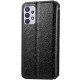 Кожаный чехол книжка GETMAN Mandala (PU) для Samsung Galaxy A72 4G / A72 5G Черный - фото