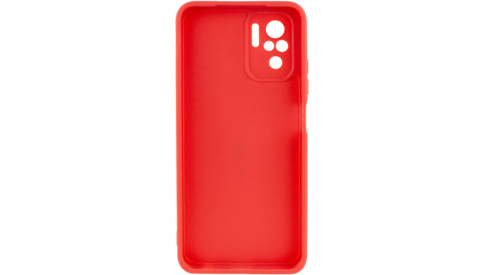 Силіконовий чохол Candy Full Camera для Xiaomi Redmi Note 10 / Note 10s Червоний / Camellia - фото