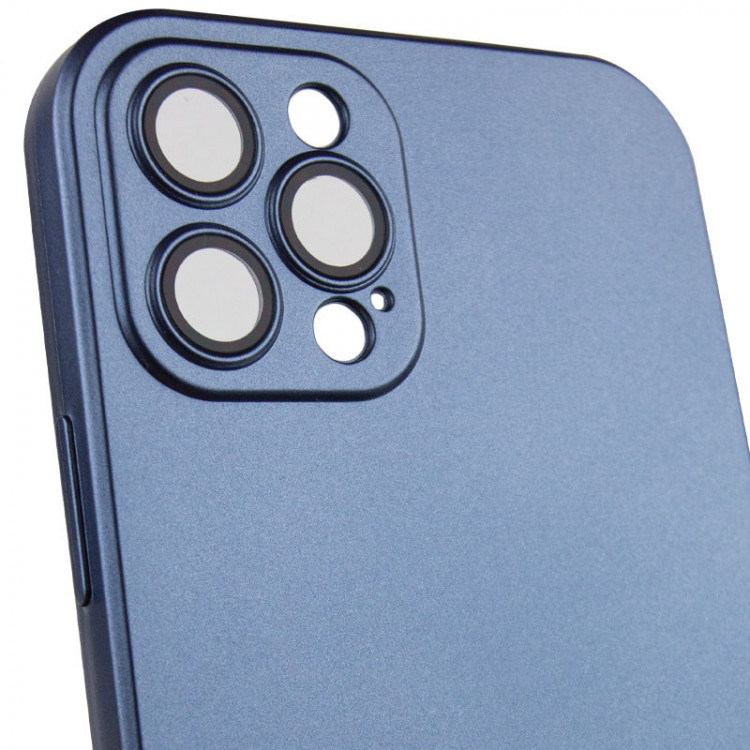 Чехол ультратонкий TPU Serene для Apple iPhone 12 Pro Max (6.7) (Blue) фото