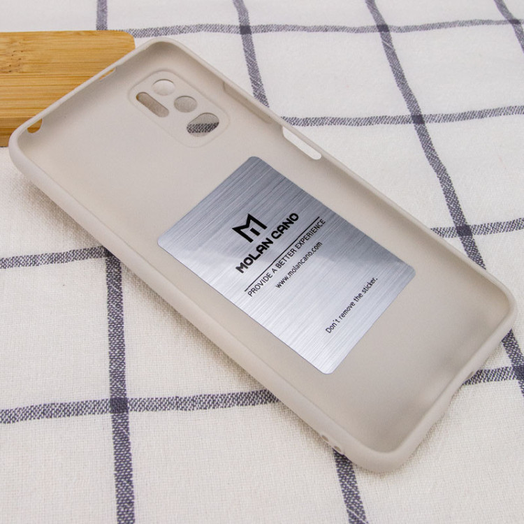 TPU чехол Molan Cano Smooth для Xiaomi Redmi Note 10 5G / Poco M3 Pro (Серый) фото
