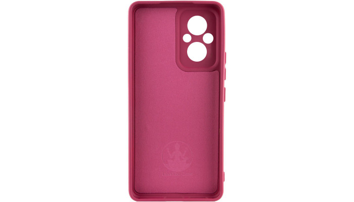 Чохол Silicone Cover Lakshmi Full Camera (A) для Xiaomi Poco M5 Бордовий / Marsala - фото