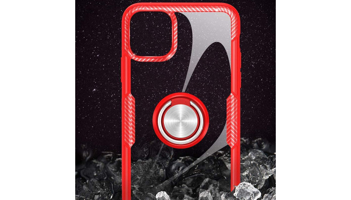 TPU+PC чохол Deen CrystalRing for Magnet (opp) для Apple iPhone 13 Pro Max (6.7