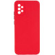 Чехол TPU Square Full Camera для Samsung Galaxy A72 4G / A72 5G Красный - фото