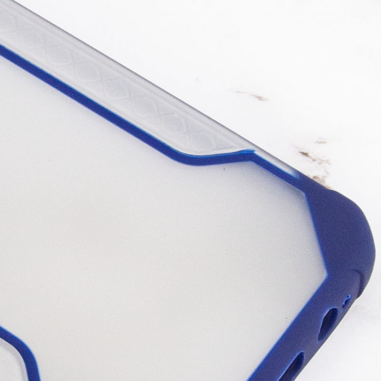 Чехол Camshield matte Ease TPU со шторкой для TECNO Spark 7 Pro (Синий) фото
