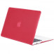 Чохол-накладка Matte Shell для Apple MacBook Pro touch bar 15 (2016/18) (A1707 / A1990) Червоний / Wine red