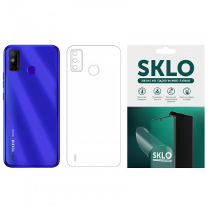 Захисна гідрогелева плівка SKLO (на задню панель) для TECNO Camon 19 Neo Прозорий