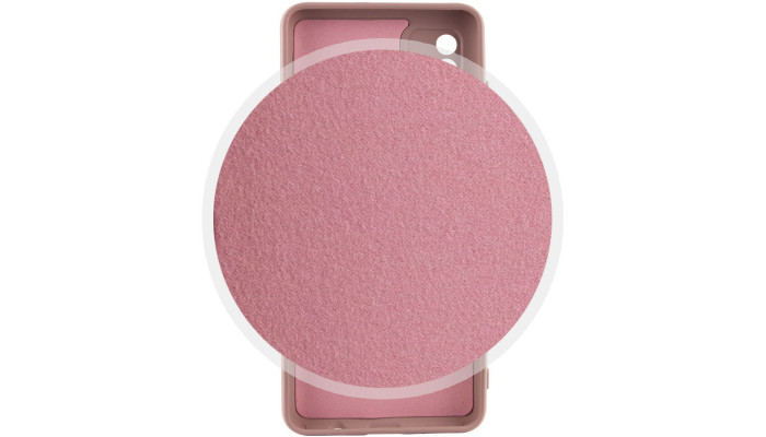 Чехол Silicone Cover Lakshmi Full Camera (A) для Xiaomi 12T / 12T Pro Розовый / Pink Sand - фото