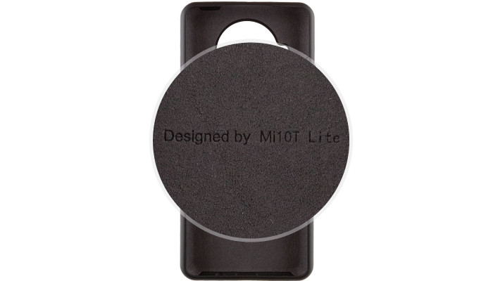 Чохол Silicone Cover Full Protective (AA) для Xiaomi Mi 10T Lite / Redmi Note 9 Pro 5G Чорний / Black - фото