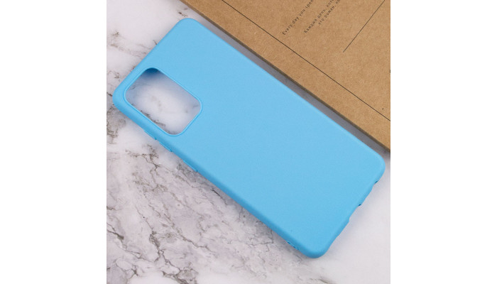 Силіконовий чохол Candy для Samsung Galaxy A72 4G / A72 5G Блакитний - фото
