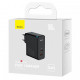 Сетевое зарядное устройство (зарядка) Baseus GaN5 Pro Type-C+USB 100W EU (CCGP09020) Черный - фото