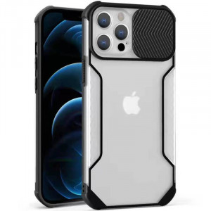 Чехол Camshield matte Ease TPU со шторкой для Apple iPhone 12 Pro / 12 (6.1