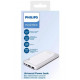 Зовнішній акумулятор Powerbank Philips Display 10000 mAh 12W (DLP2010N/62) Білий - фото