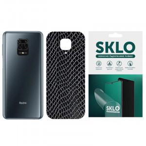 Захисна плівка SKLO Back (на задню панель) Snake для Xiaomi Poco X3 NFC / Poco X3 Pro Чорний