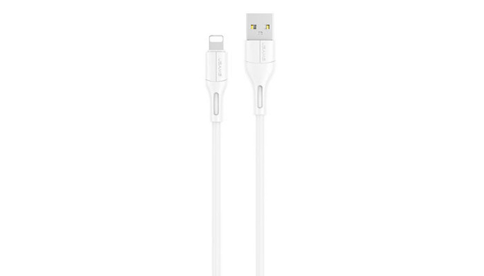 Дата кабель USAMS US-SJ500 U68 USB to Lightning (1m) Білий - фото