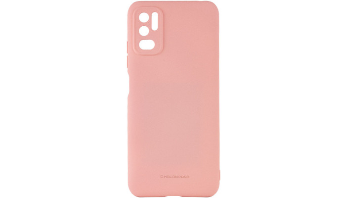 TPU чехол Molan Cano Smooth для Xiaomi Redmi Note 10 5G / Poco M3 Pro Розовый - фото