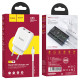 Мережевий зарядний пристрій (зарядка) HOCO N7 (2USB/2,1A) + USB - MicroUSB Білий - фото