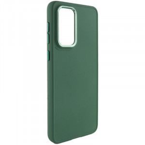 TPU чехол Bonbon Metal Style для Samsung Galaxy A33 5G Зеленый / Pine green