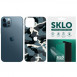 Защитная пленка SKLO Back (на заднюю панель+лого) Camo для Apple iPhone 11 Pro (5.8") Голубой / Army Blue