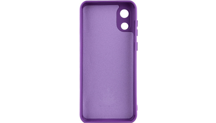 Чохол Silicone Cover Lakshmi Full Camera (A) для Samsung Galaxy A03 Core Фіолетовий / Purple - фото
