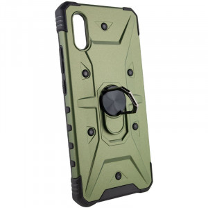 Ударостійкий чохол Pathfinder Ring для Xiaomi Redmi 9A Зелений / Army Green