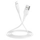 Дата кабель Borofone BX18 Optimal USB to Lightning (2m) Білий - фото