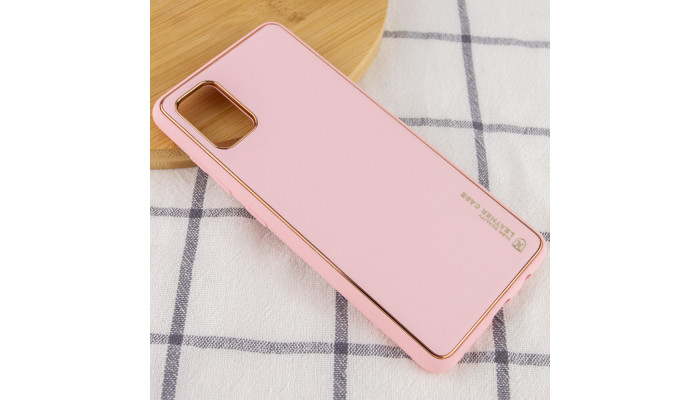 Шкіряний чохол Xshield для Xiaomi Redmi Note 11 (Global) / Note 11S Рожевий / Pink - фото
