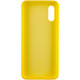 Чохол Silicone Cover Full Protective (AA) для Samsung Galaxy A02 Жовтий / Yellow - фото
